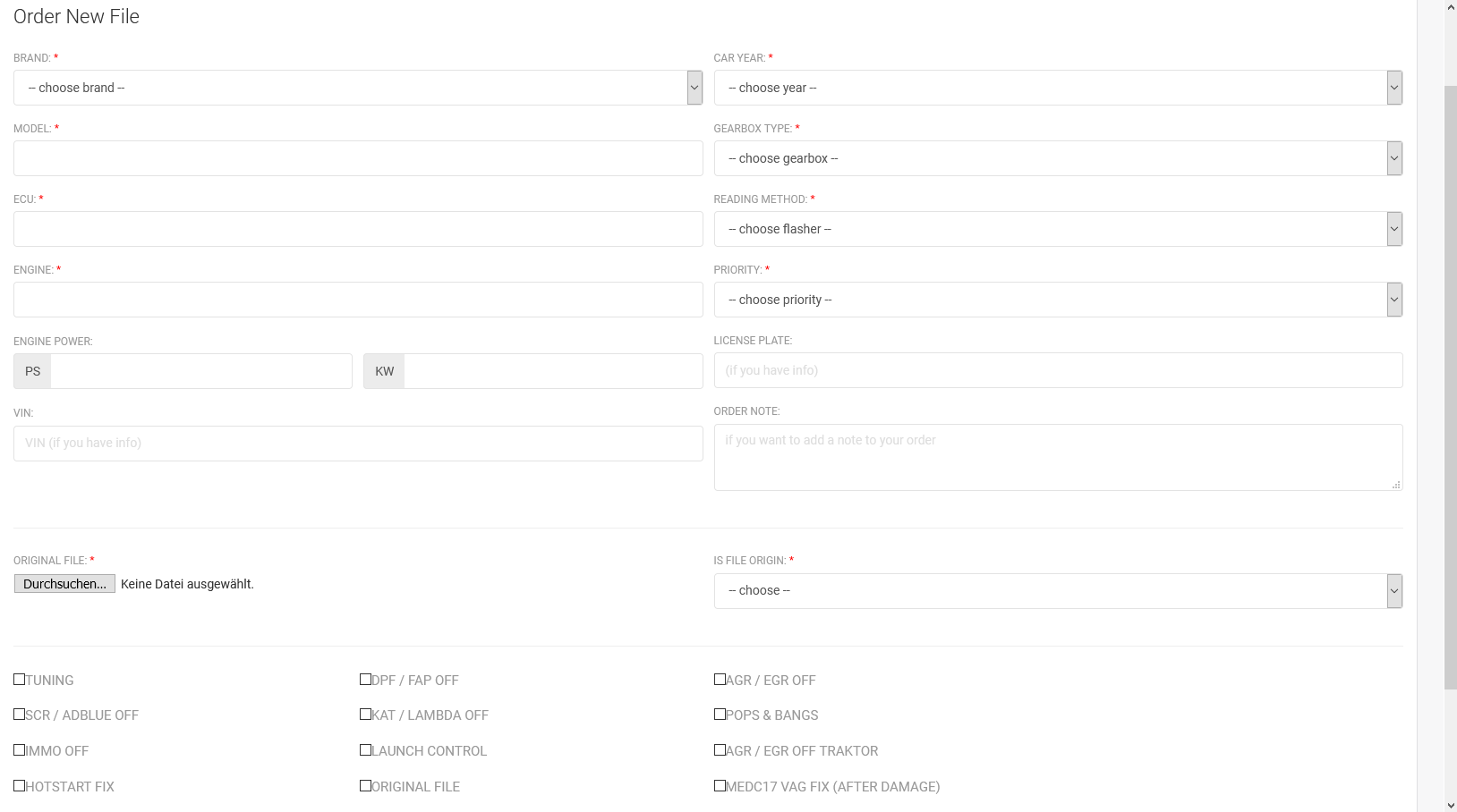 Tuningserver.works Placeholder